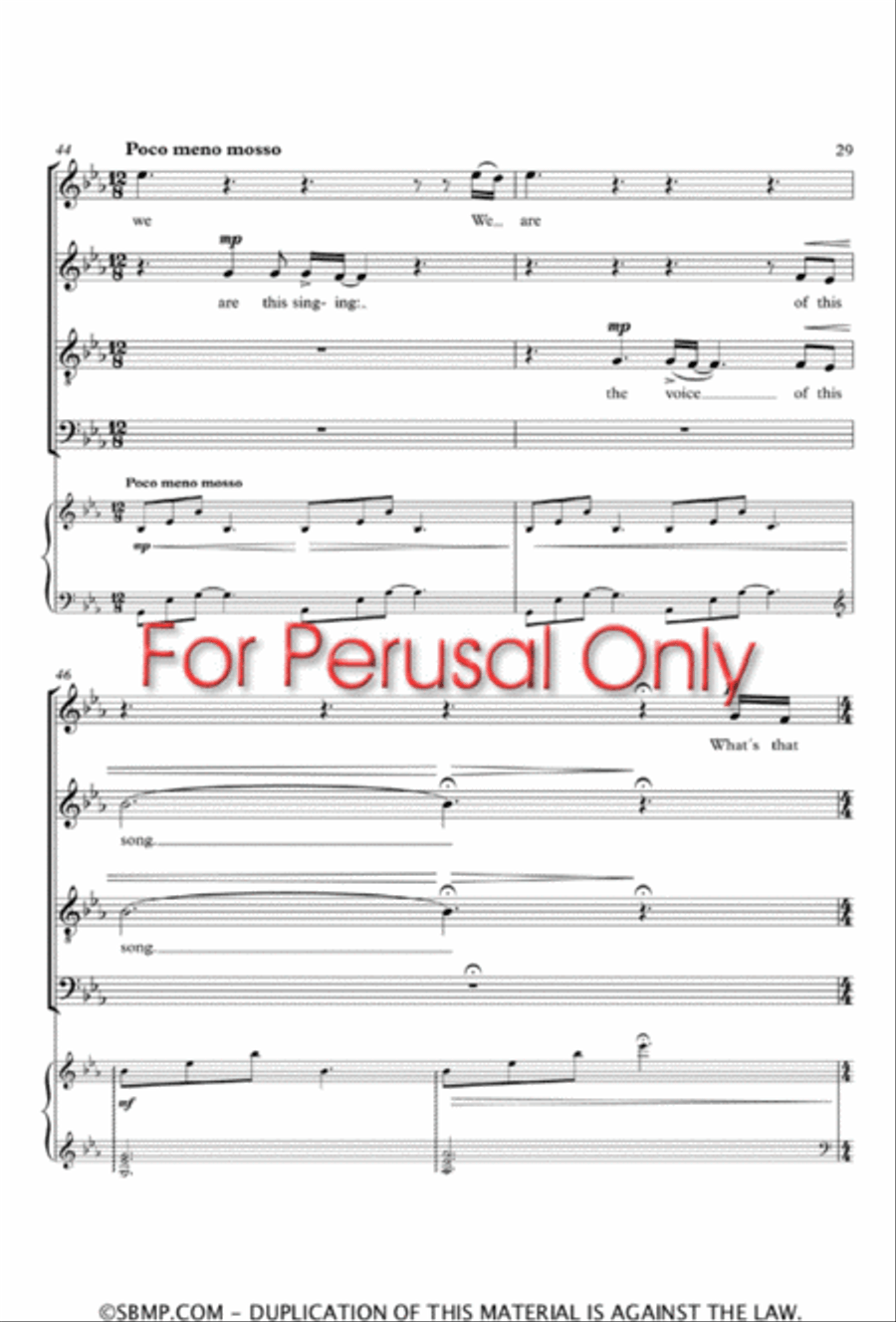The Christmas Alleluias - SATB divisi Choral Book Divisi scores gallery preview page 29