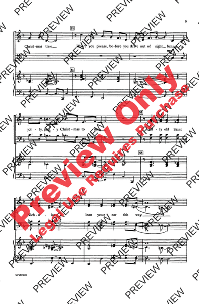 Jolly Jazzy Christmas A - SATB image number null