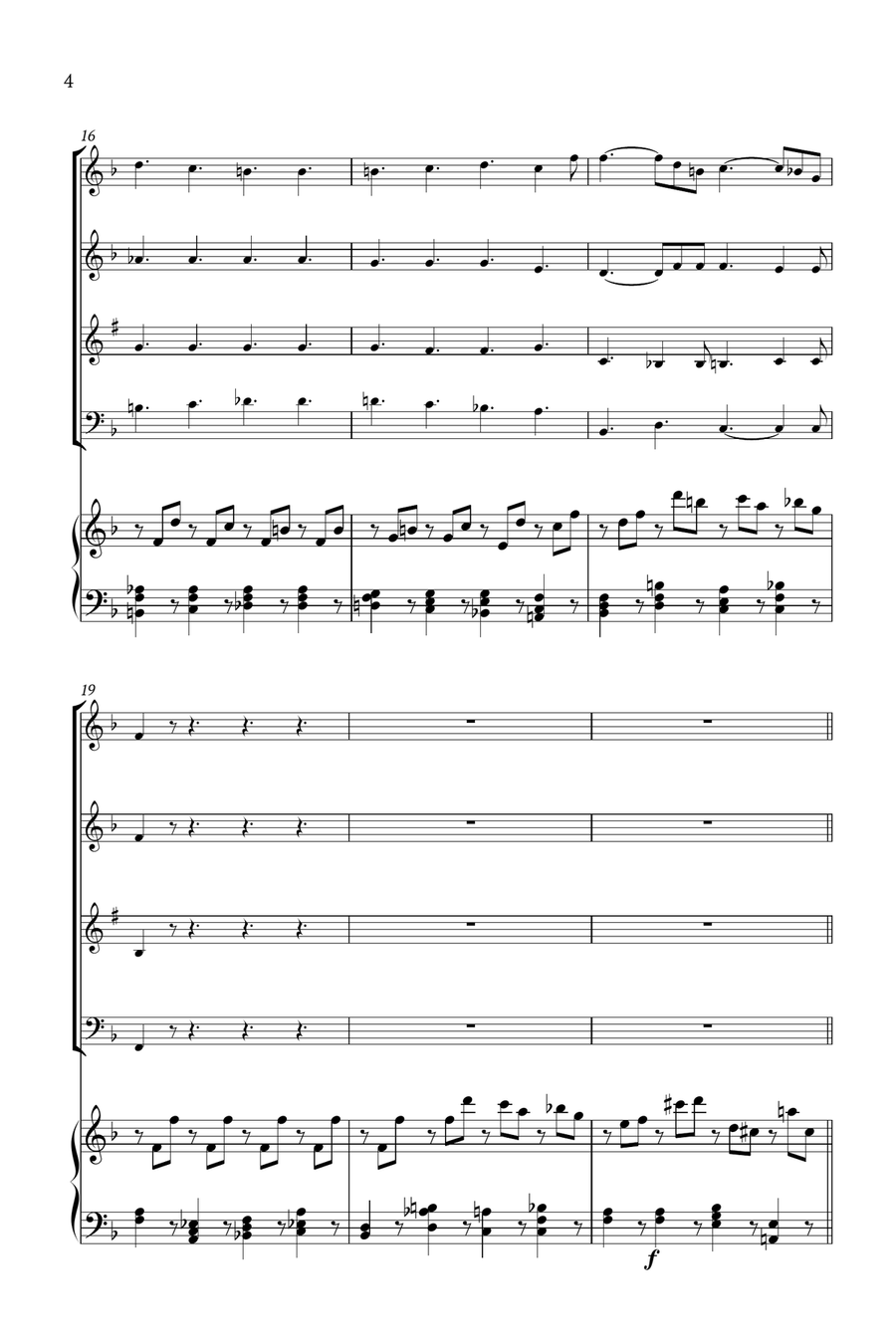 Lacrimosa Small Ensemble scores gallery preview page 4