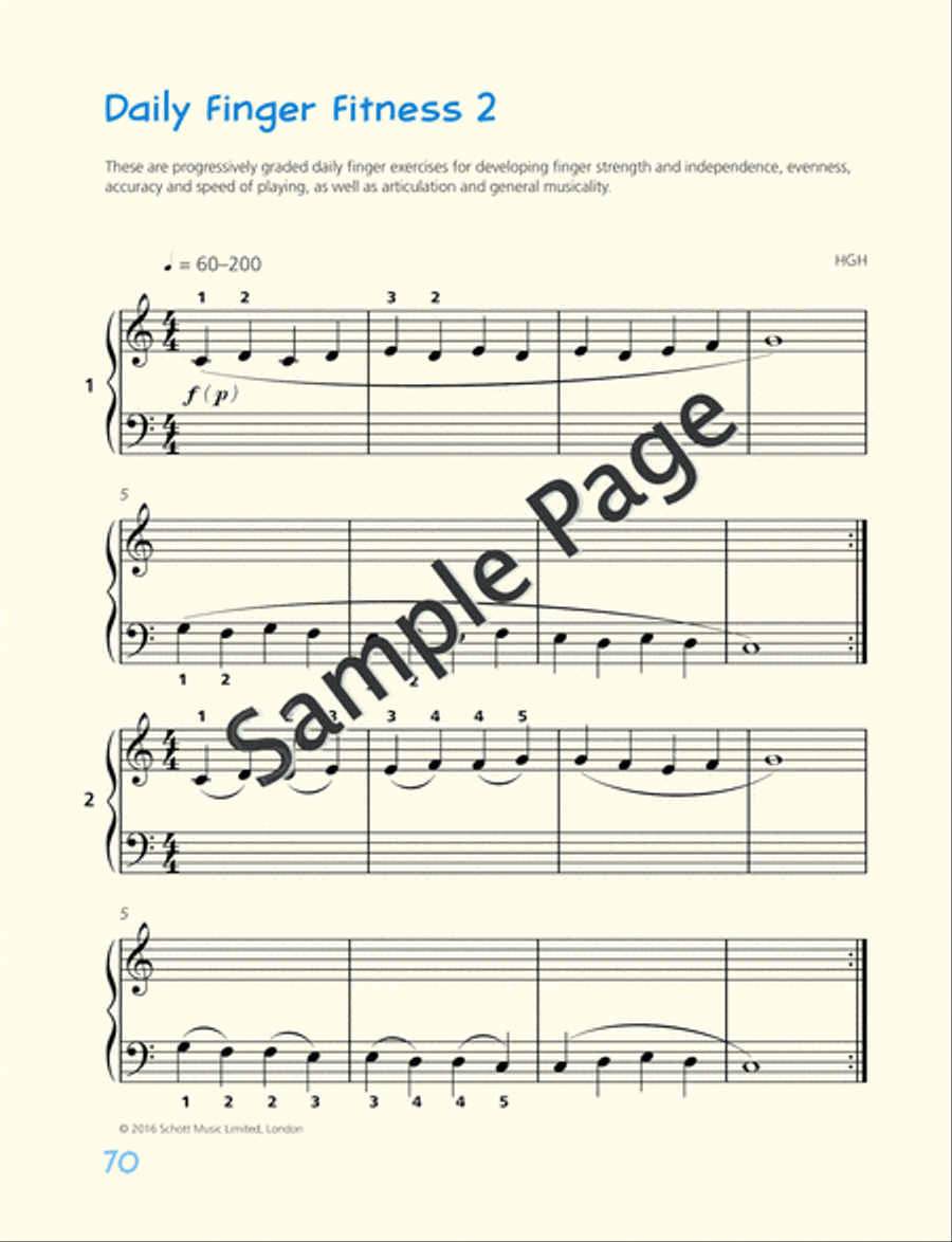 Piano Junior: Lesson Book 2 Piano Method scores gallery preview page 71