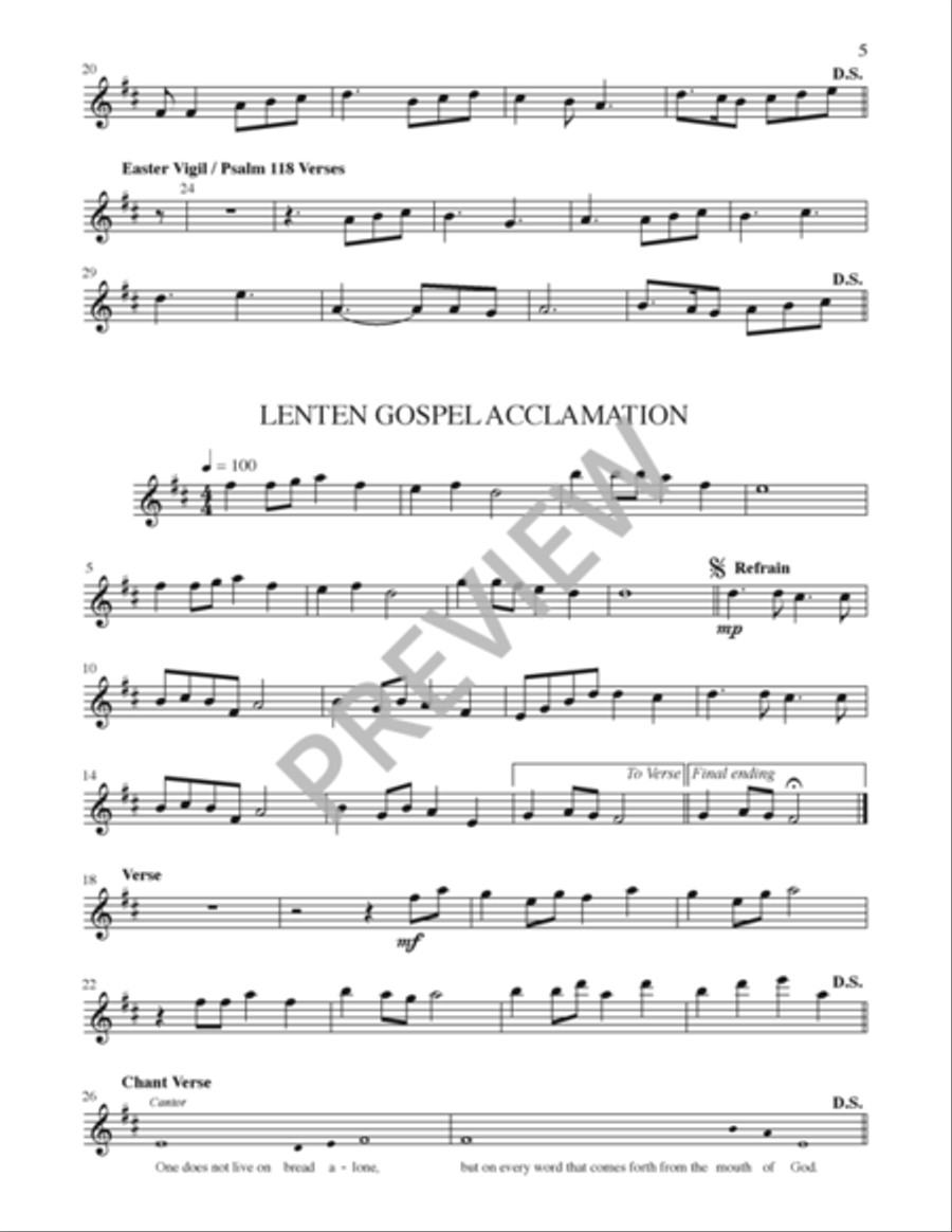 Ruah - Instrument edition Trumpet scores gallery preview page 6