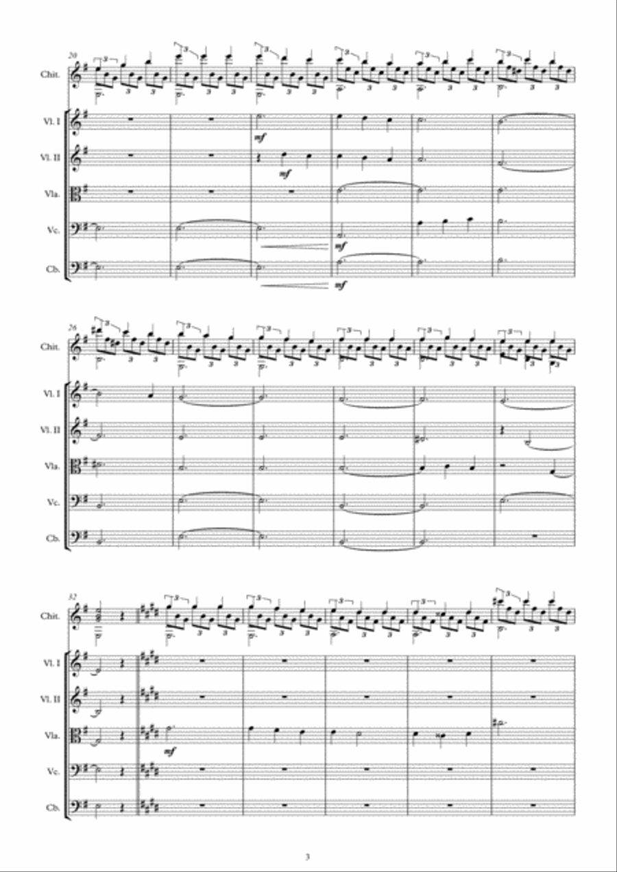 Giochi proibiti Chamber Orchestra scores gallery preview page 3