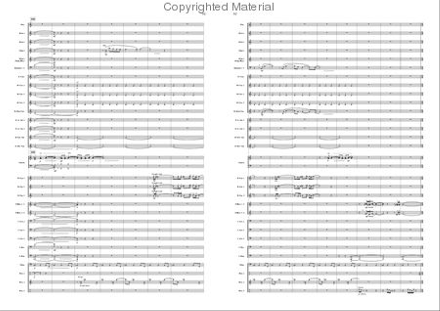 Brabantia Aeterna Concert Band scores gallery preview page 26