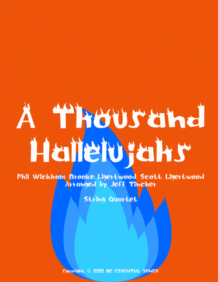 Book cover for A Thousand Hallelujahs