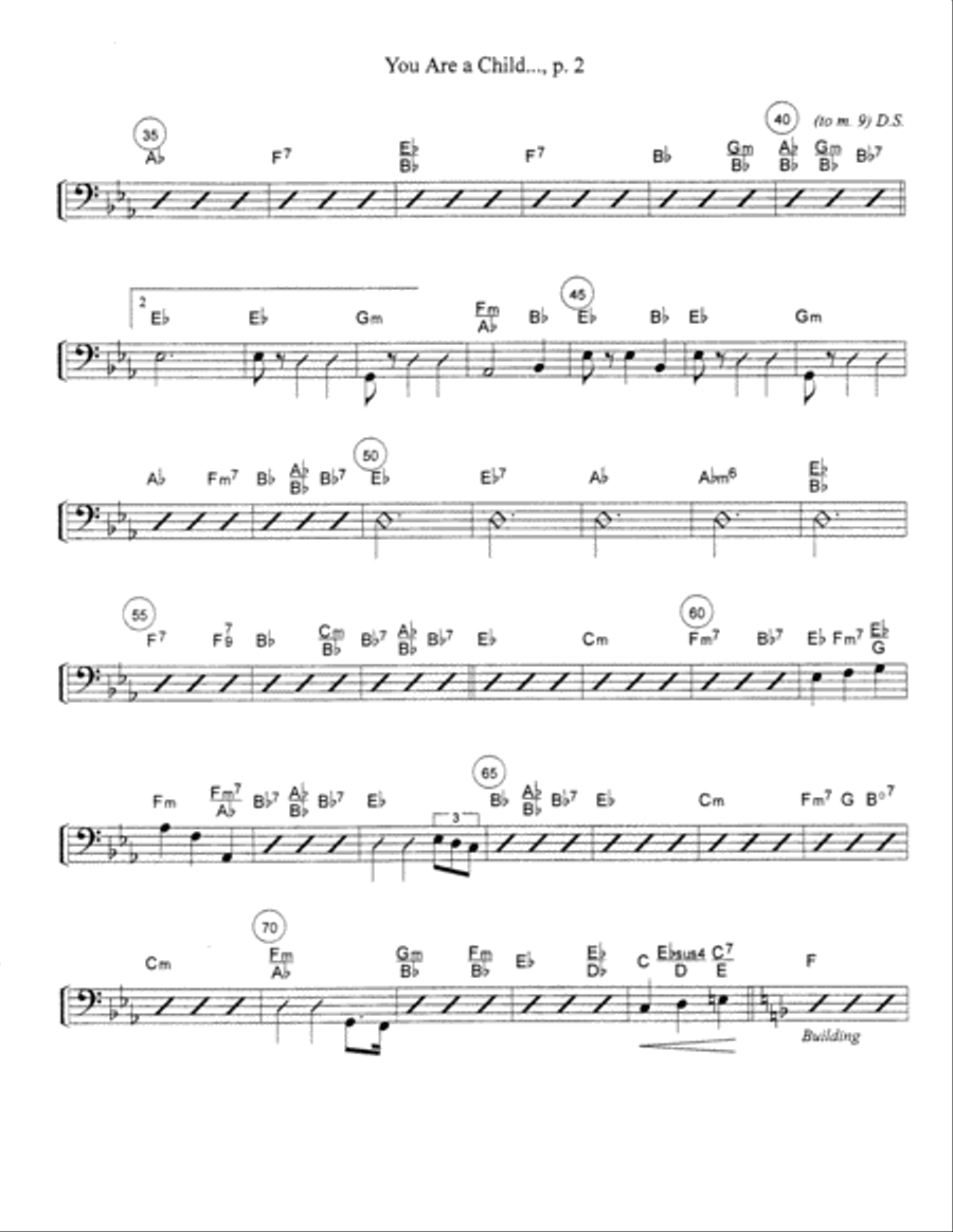 You Are a Child of the King Set of Parts scores gallery preview page 2