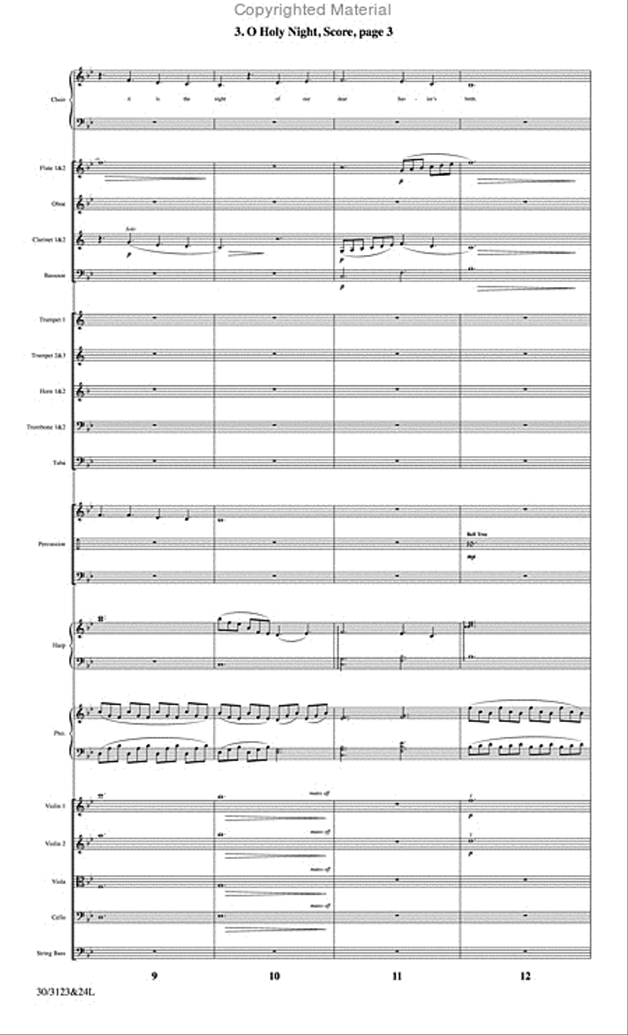 The Christmas Story - Set of Parts Choir scores gallery preview page 19