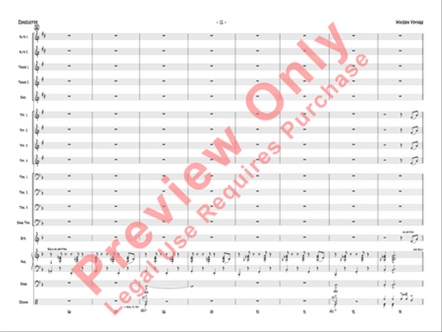 Maiden Voyage Jazz Ensemble scores gallery preview page 14