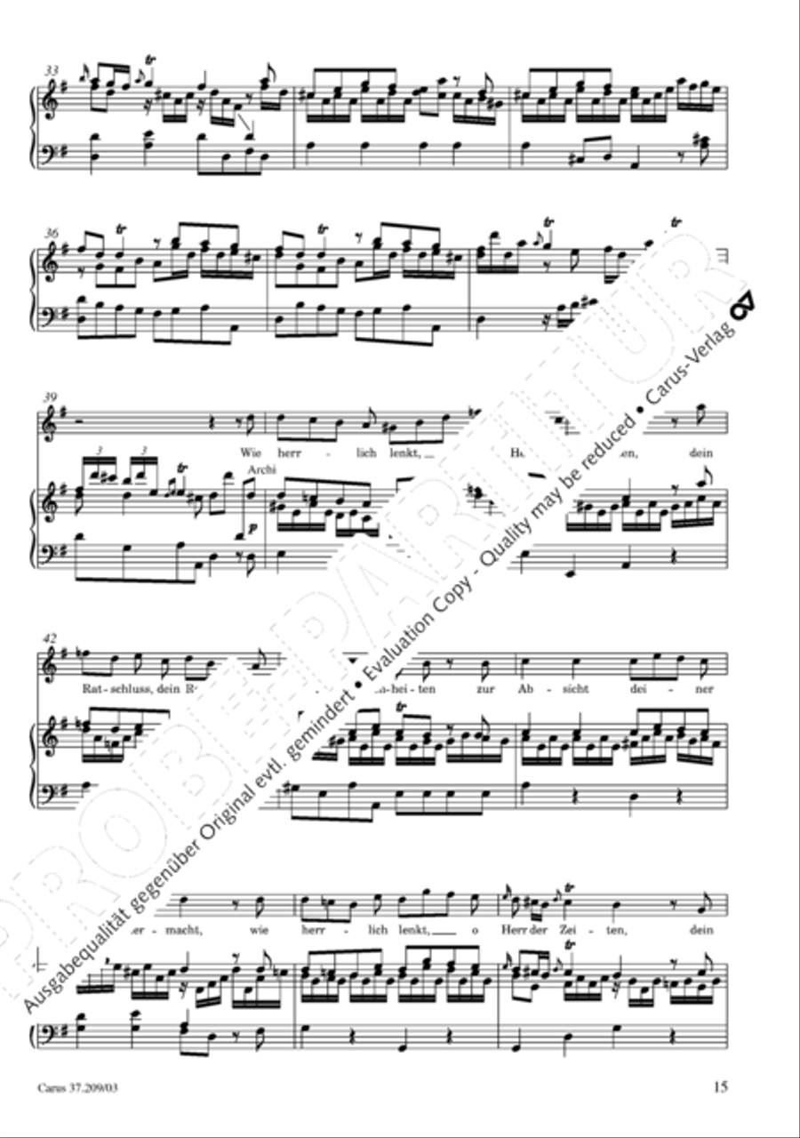 For us a child is born (Uns ist ein Kind geboren) STB scores gallery preview page 16