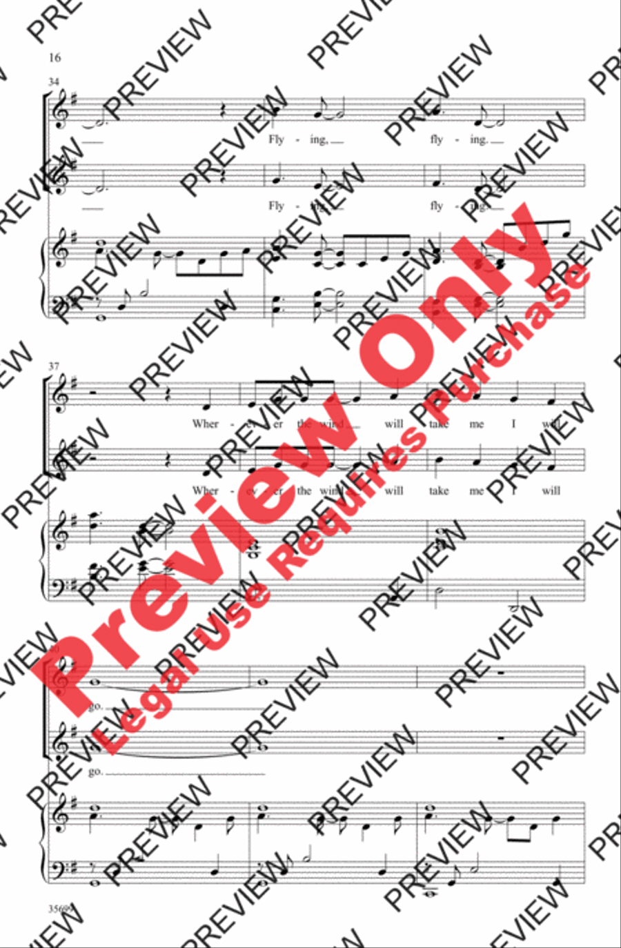 Songs of Flight Songs of Flight 2-Part scores gallery preview page 16