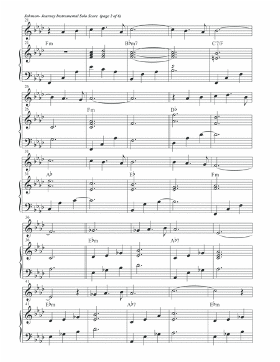 Journey Inst. Solo Score Violin scores gallery preview page 4