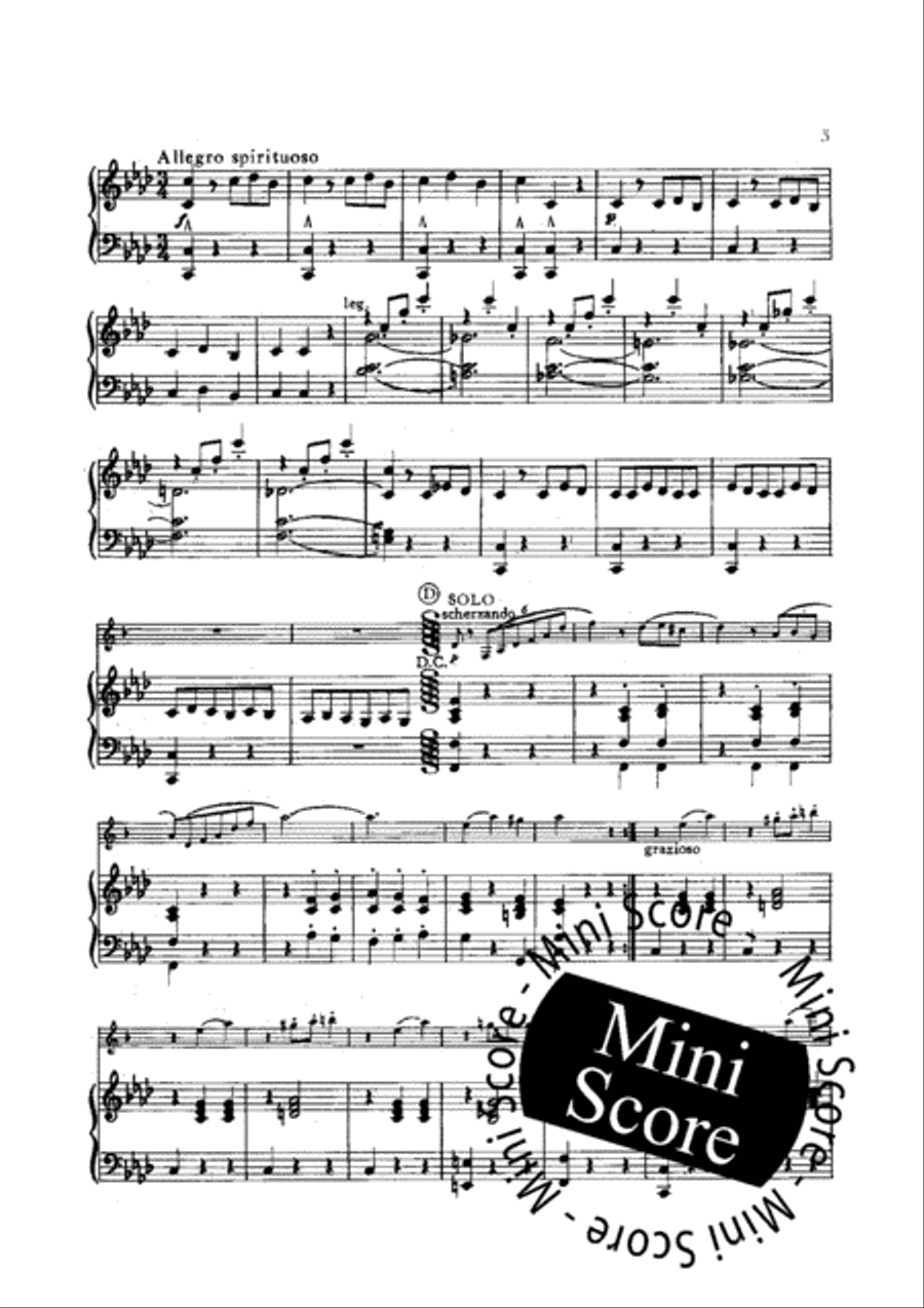 Concert Piece E-Flat Clarinet scores gallery preview page 8