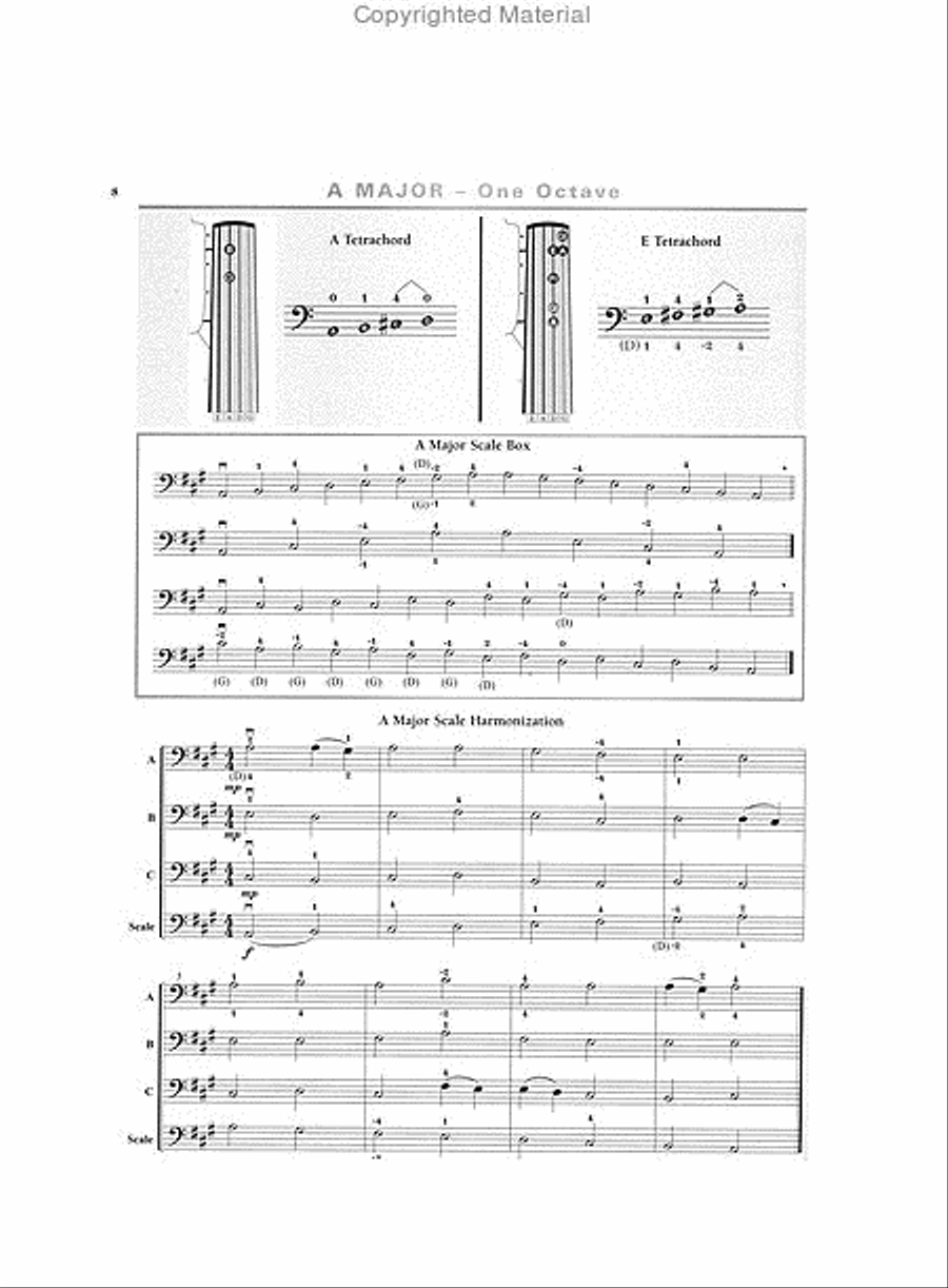 A Scale in Time, Double Bass Chamber Orchestra scores gallery preview page 4