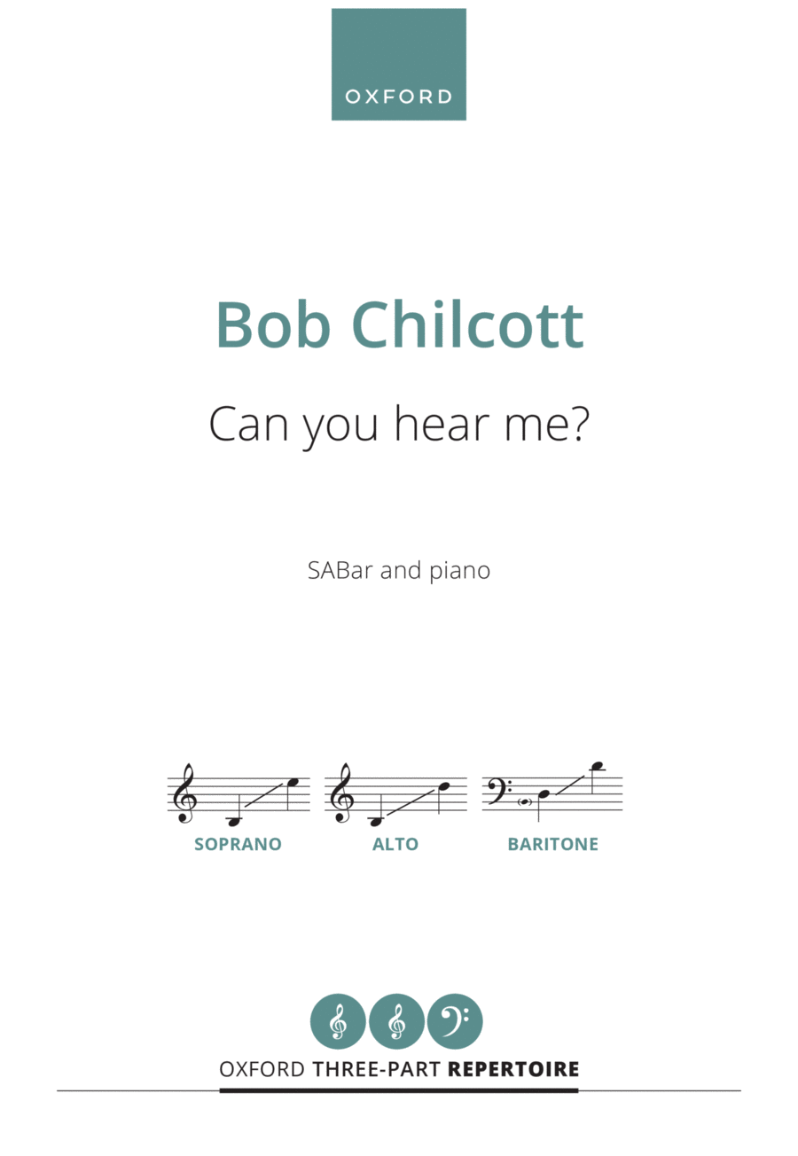 Can you hear me? 3-Part scores gallery preview page 1