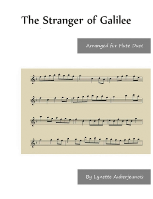 Book cover for The Stranger of Galilee - Flute Duet