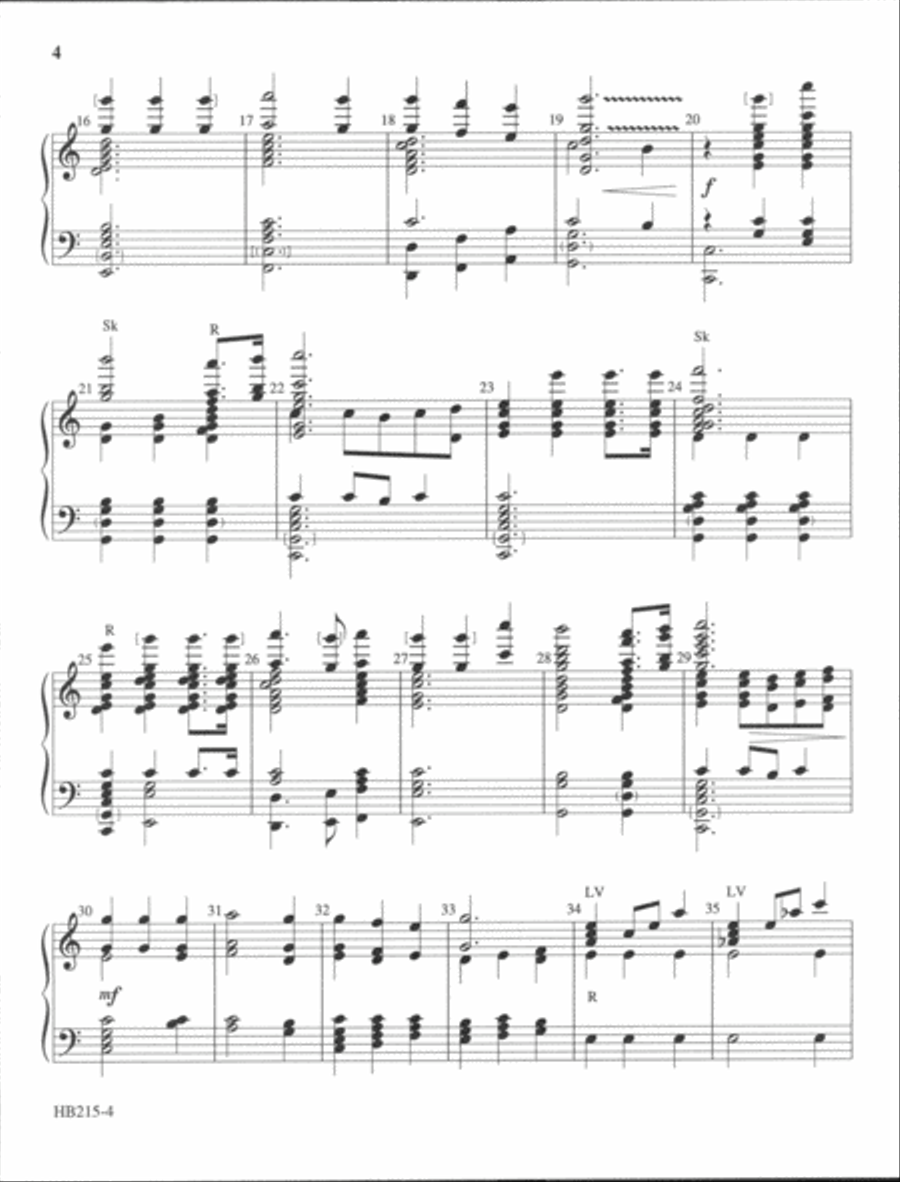 The Strife Is O'er 5-Octaves scores gallery preview page 3