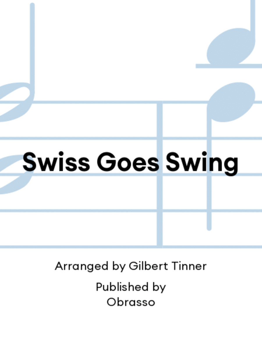 Swiss Goes Swing Concert Band scores gallery preview page 1