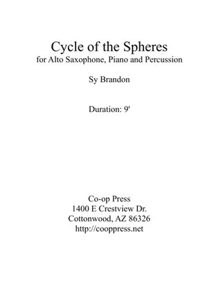 Cycle of the Spheres for Alto Sax, Piano, and Percussion