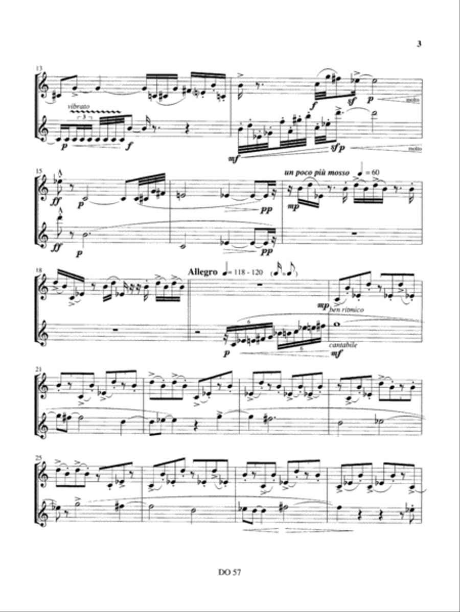 Duolet Flute Duet scores gallery preview page 3