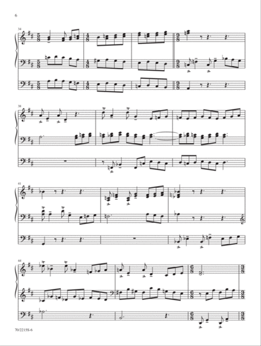 Journey to Wholeness Journey to Wholeness Organ Solo scores gallery preview page 6