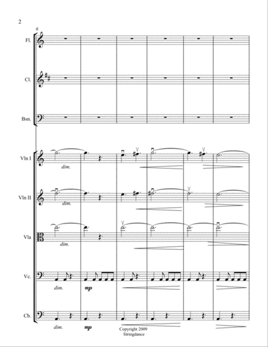 Ancient Odyssey String Orchestra scores gallery preview page 4