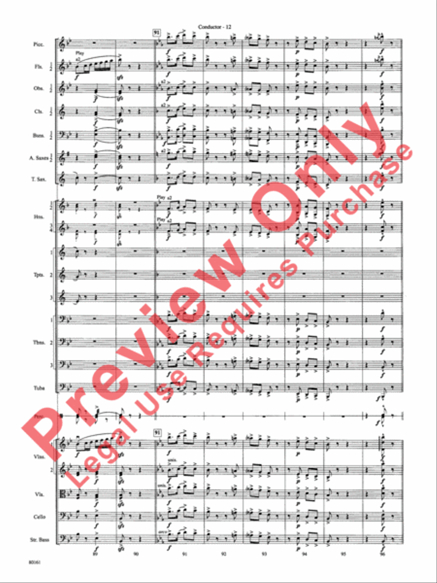 Bugler's Holiday Bugler's Holiday Full Orchestra scores gallery preview page 15