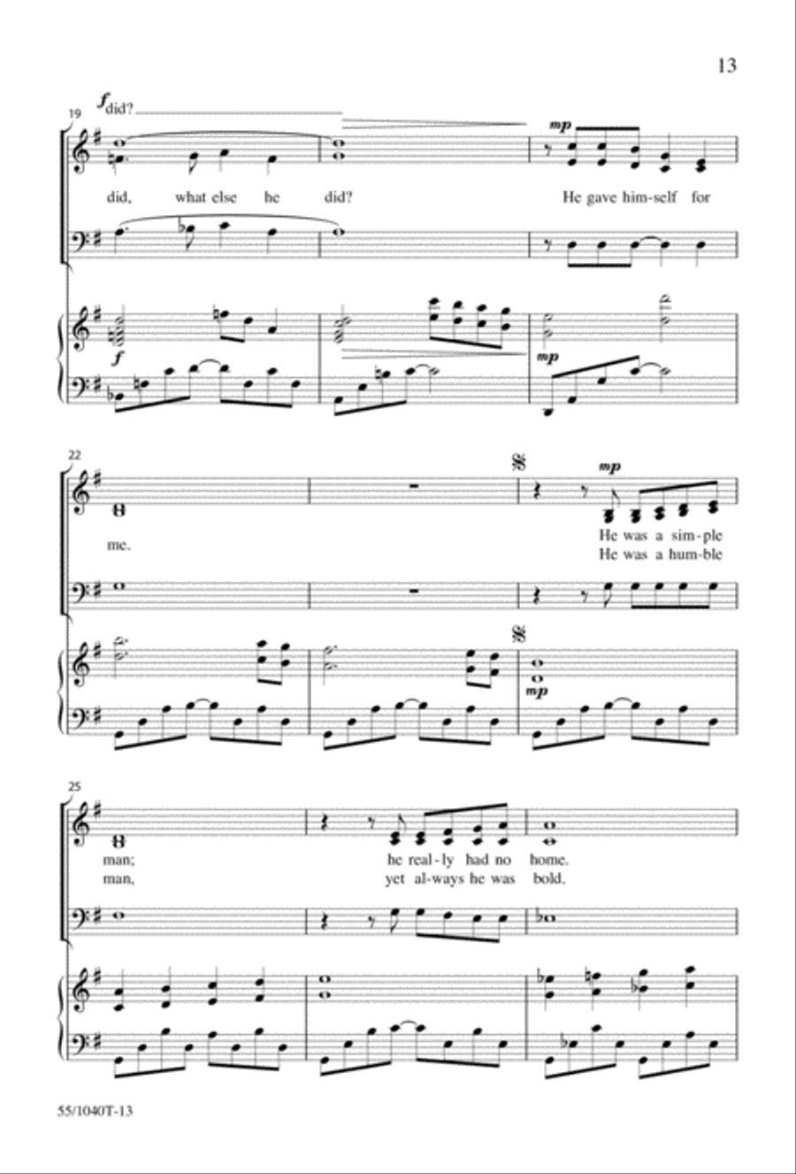 Arise, Rejoice! 3-Part scores gallery preview page 15