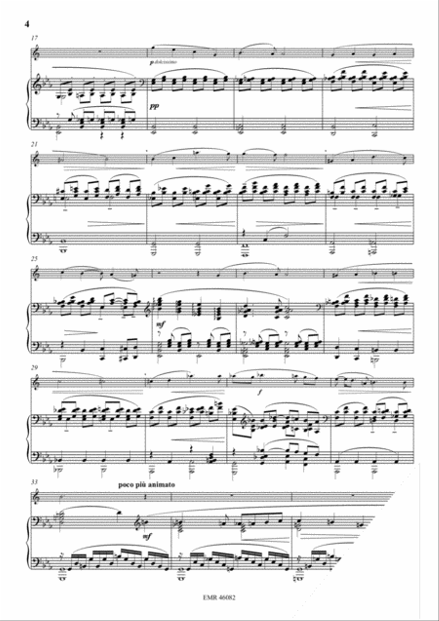 Nocturne & Scherzo Alto Saxophone scores gallery preview page 4
