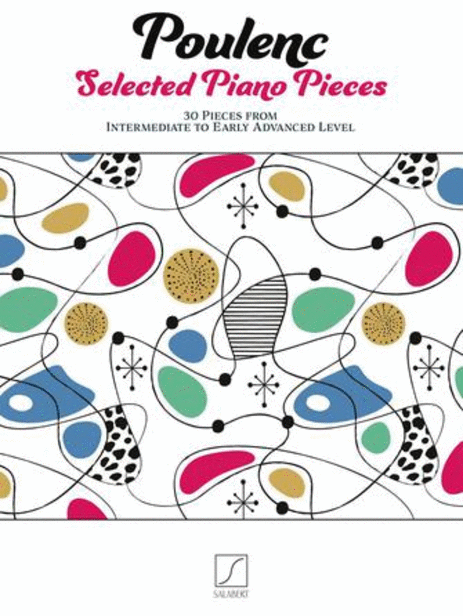 Poulenc Selected Piano Pieces Piano Solo scores gallery preview page 1