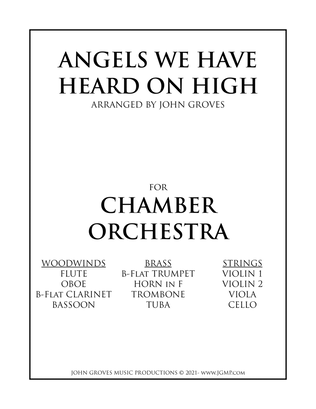Angels We Have Heard On High - Chamber Orchestra