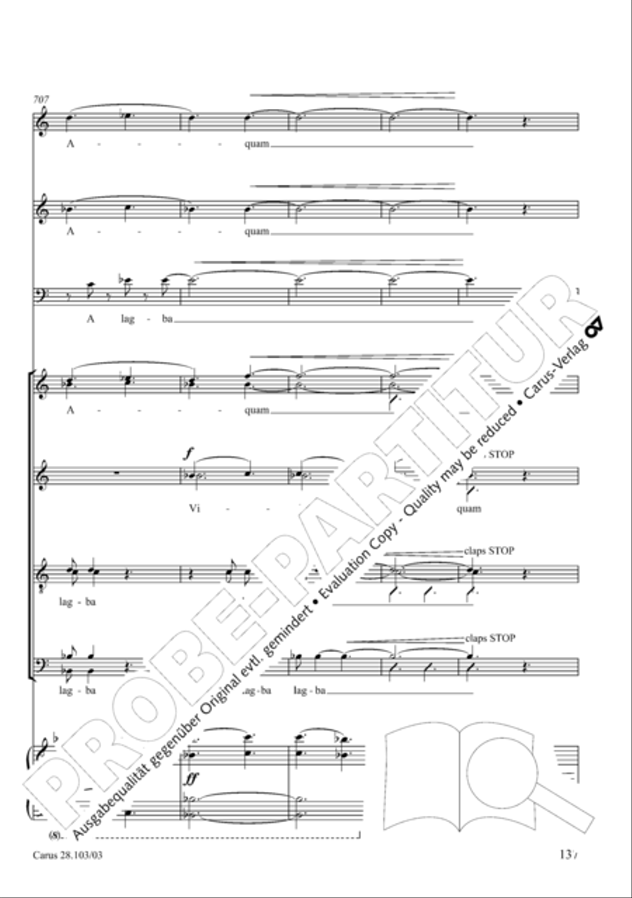 Water Water 4-Part scores gallery preview page 152