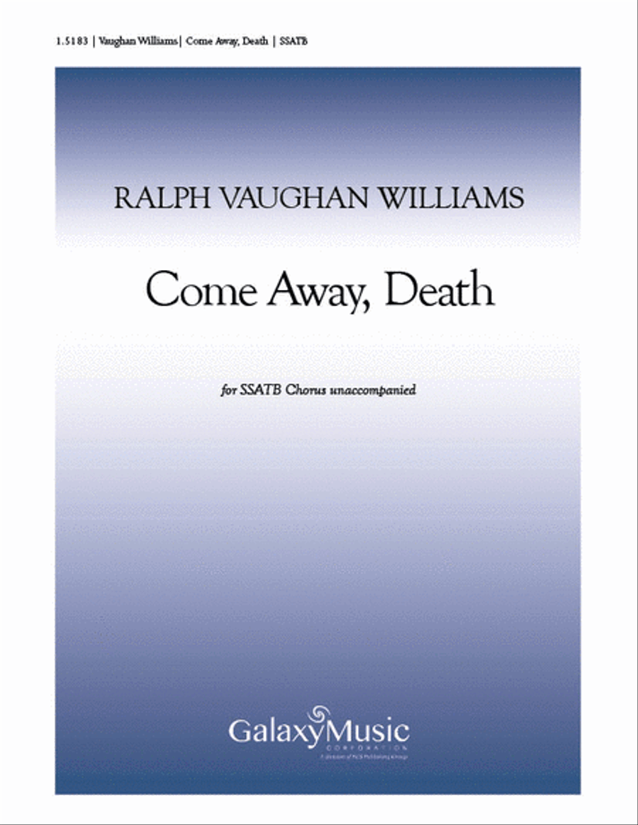 Come Away, Death SSATB scores gallery preview page 1