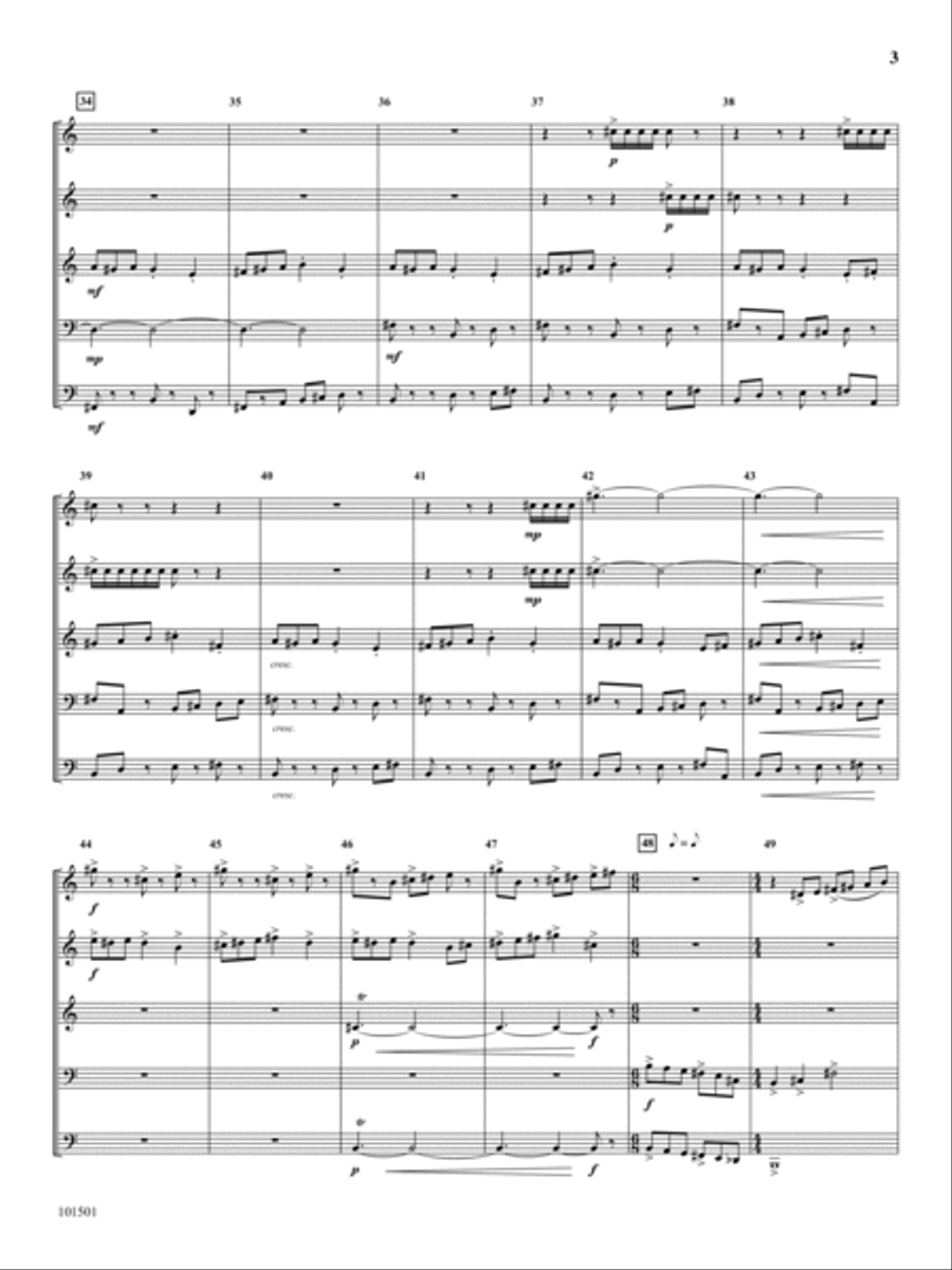 Prism Brass Ensemble scores gallery preview page 3