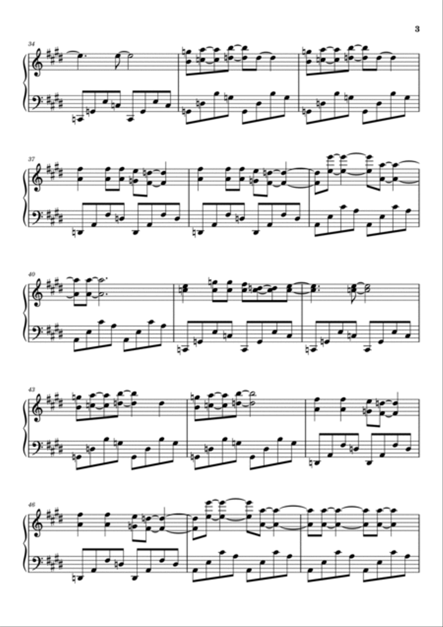 Don't You (forget About Me) Piano Solo scores gallery preview page 3