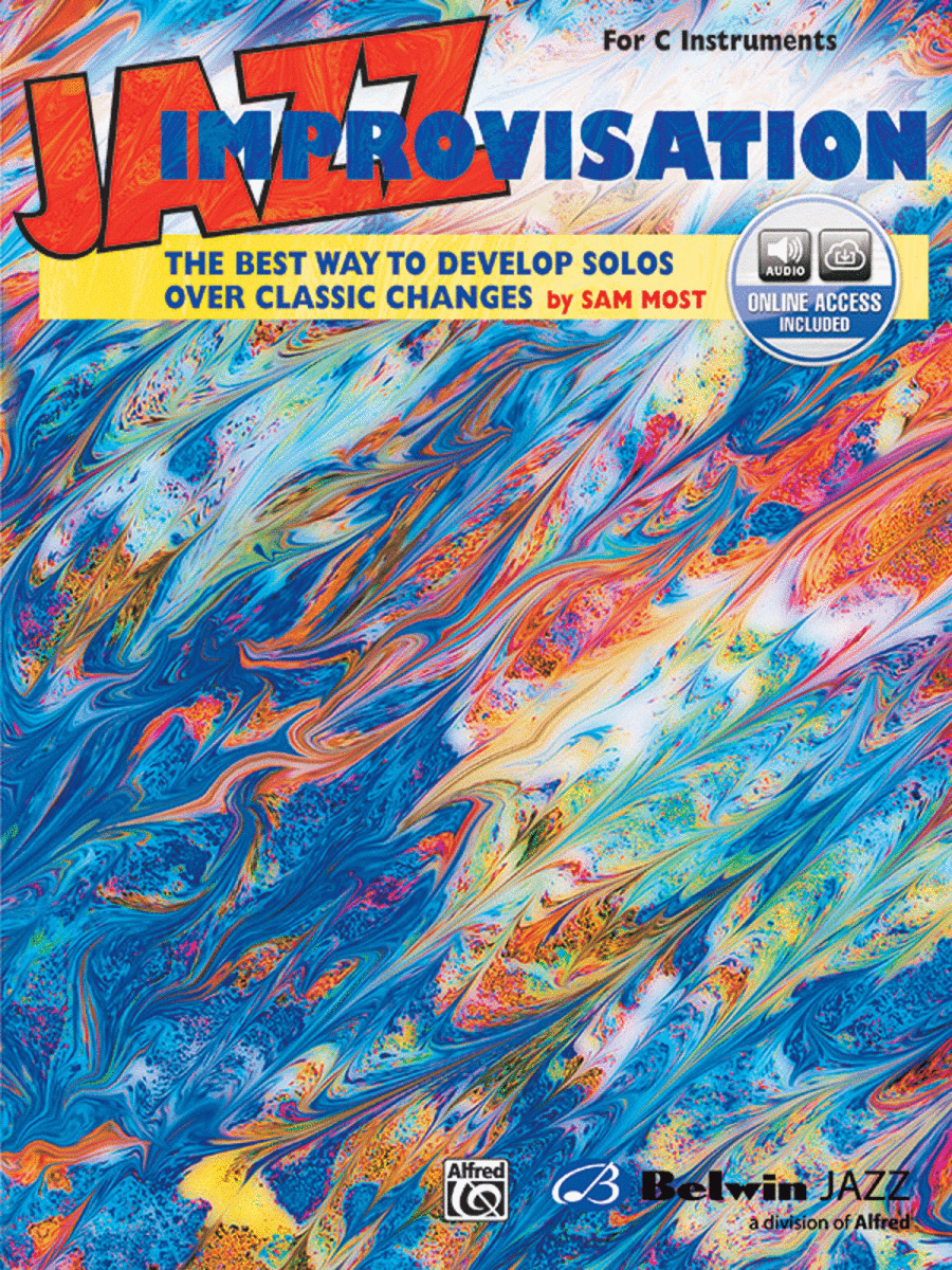 Jazz Improvisation -- The Best Way to Develop Solos over Classic Changes C Instrument scores gallery preview page 1