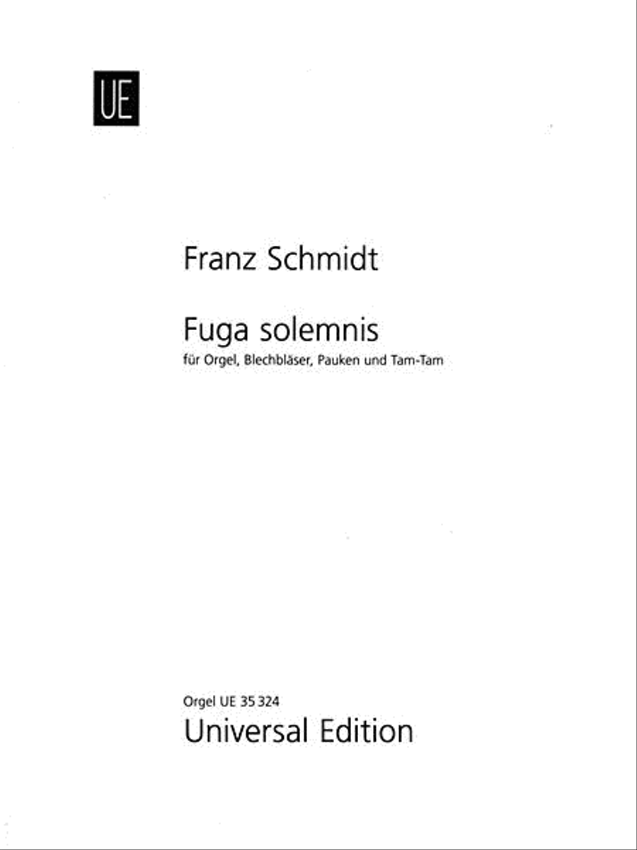 Fuga Solemnis Chamber Music scores gallery preview page 1