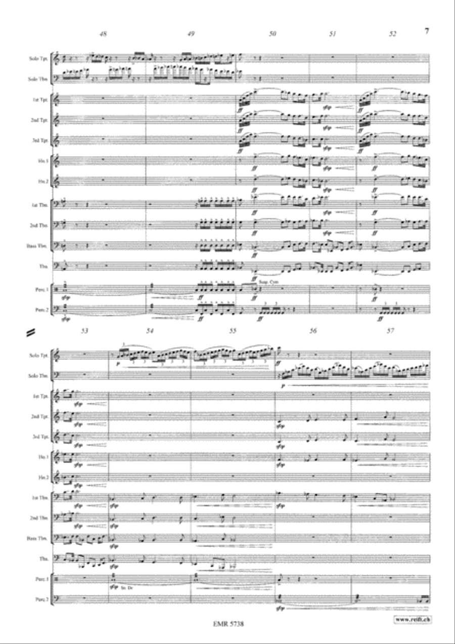 Concerto Grosso Concerto Grosso Brass Duet scores gallery preview page 7
