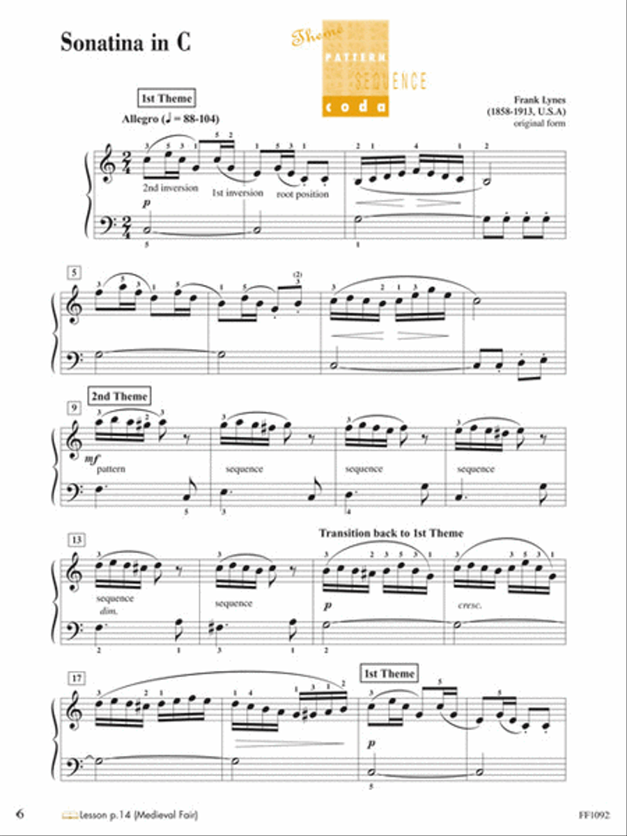 Level 4 – Performance Book – 2nd Edition Piano Method scores gallery preview page 3