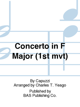 Concerto in F Major (1st mvt)