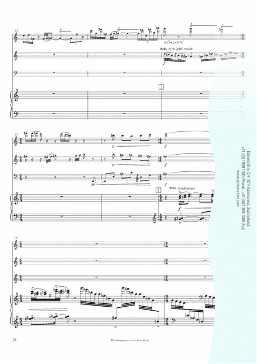 4 x 4 4 x 4 Flute scores gallery preview page 12