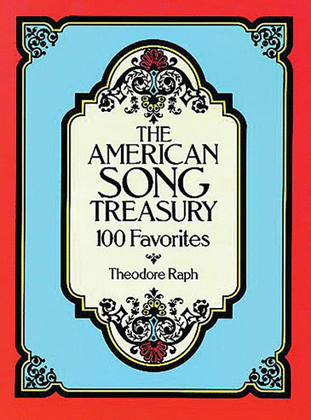Book cover for The American Song Treasury -- 100 Favorites
