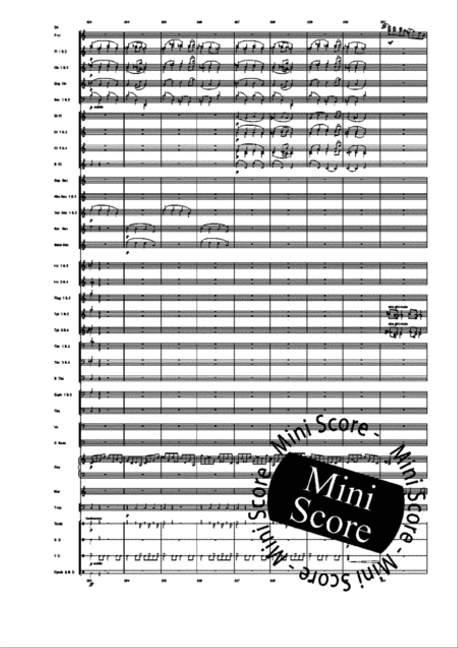 Tetis Concert Band scores gallery preview page 36