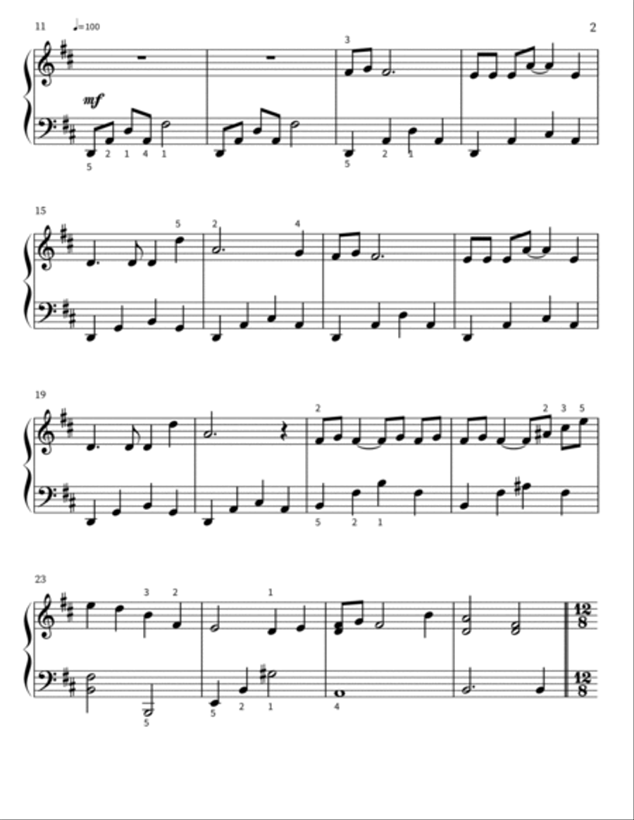 The Phantom Of The Opera Piano Solo scores gallery preview page 2
