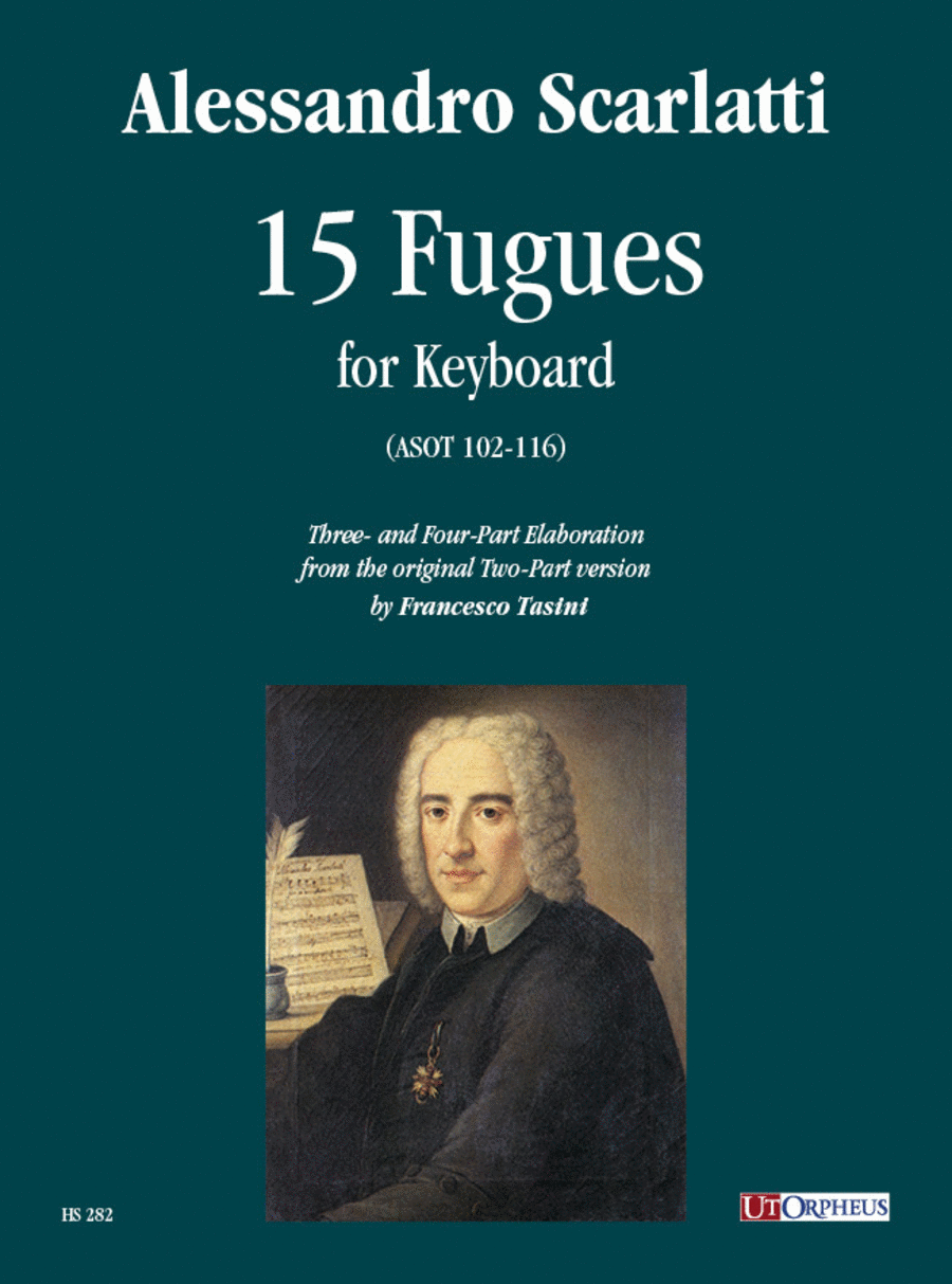 15 Fugues (ASOT 102-116) for Keyboard. Three- and Four-Part Elaboration from the original Two-Part version 4-Part scores gallery preview page 1