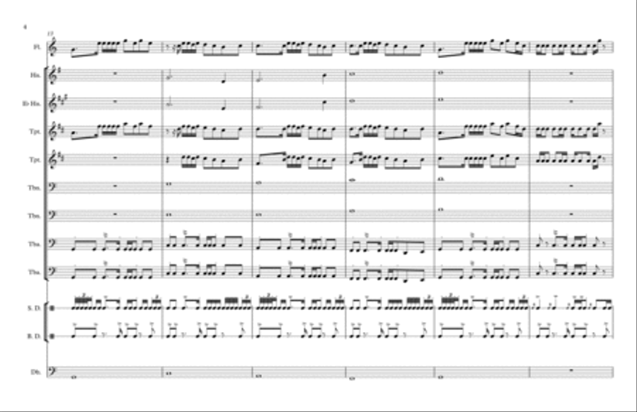 Me! Small Ensemble scores gallery preview page 4