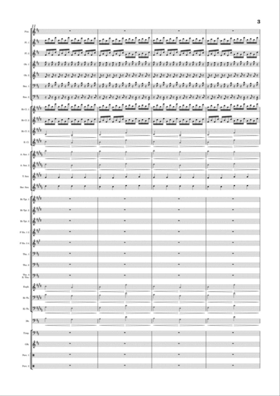 Europapa in Harmony Concert Band scores gallery preview page 3