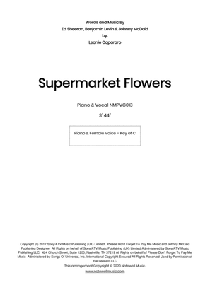 Supermarket Flowers