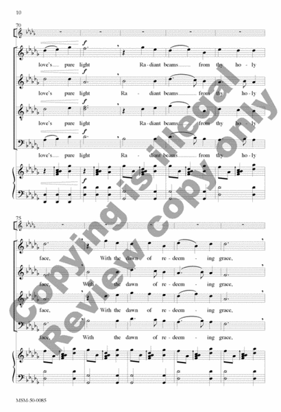 Silent Night (Choral Score) image number null
