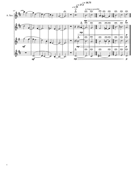 Waltz for Saxophone Quartet image number null