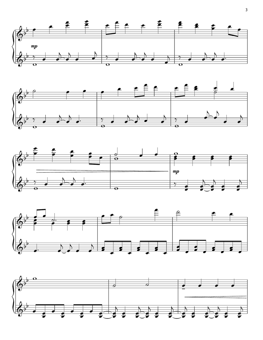 Pictures At An Exhibition Piano Solo scores gallery preview page 3