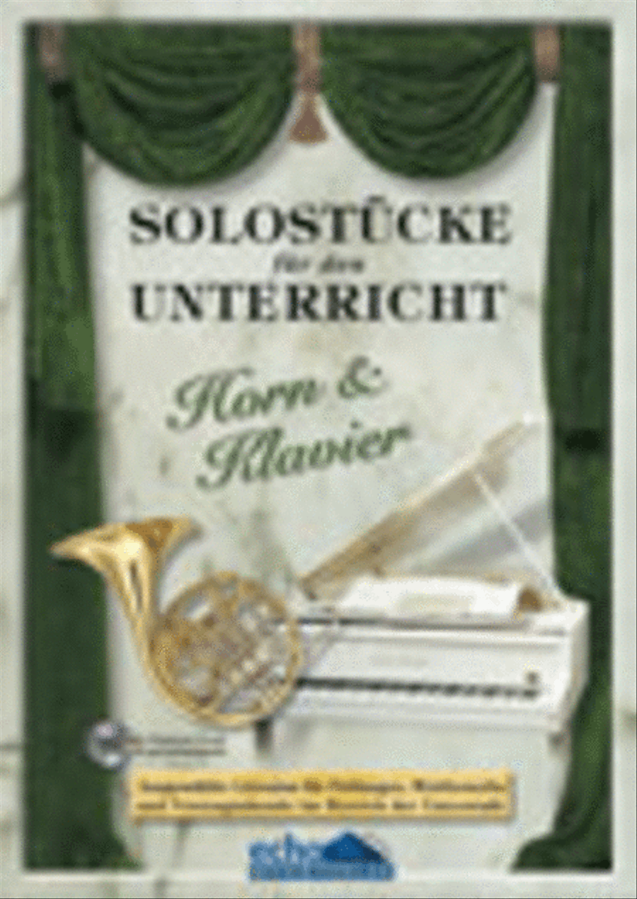 Solostücke für den Unterricht (Horn & Klavier) Horn scores gallery preview page 1